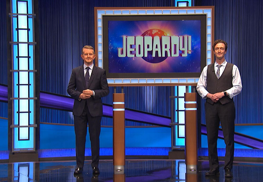 Ken Jennings and Jeff Parker on Jeopardy